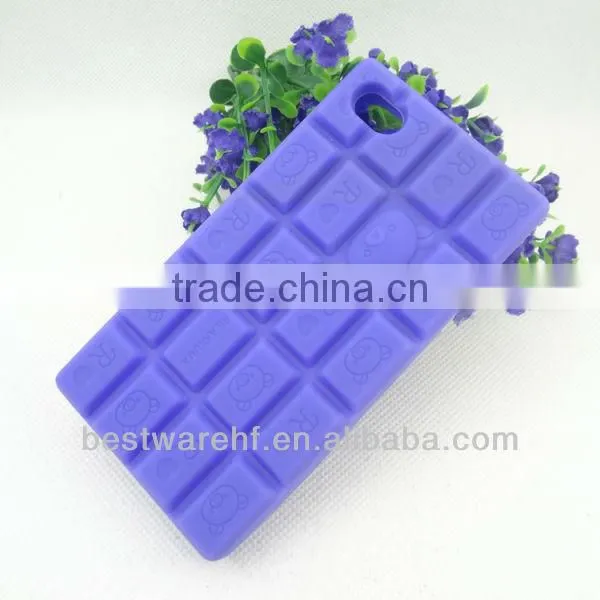 Funny carton shape colorful silicone mobile cellphone case for apple iphone