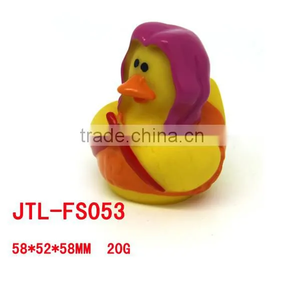 Sell Plastic Rubber Santa Claus Toy for Children