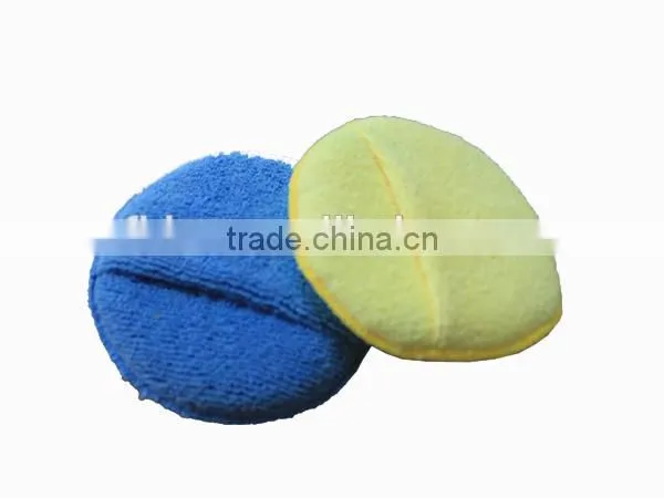 mini round microfiber car body polishing pad