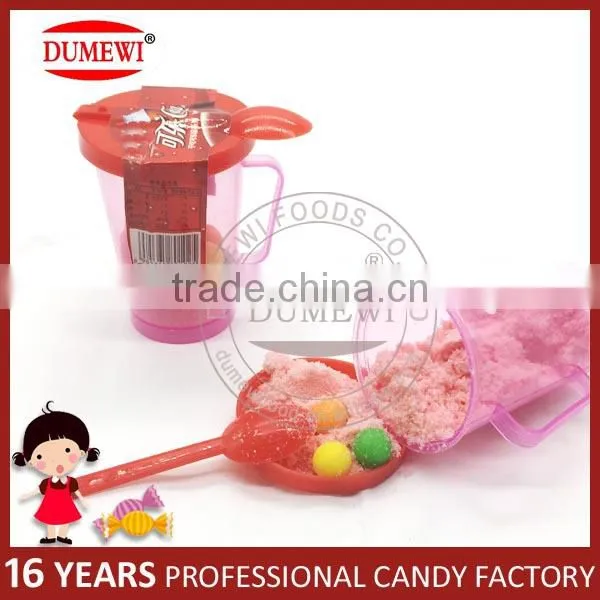 Cup Toy Cola and Sprite Flavor Sour Powder Candy