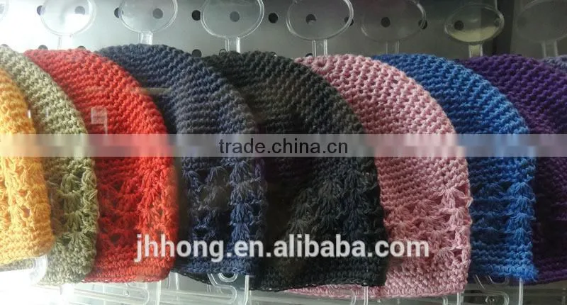 2014 new fashion plain Cotton kufi hats