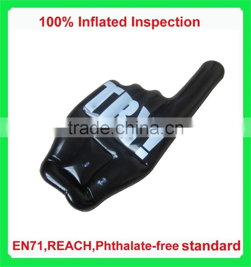 PVC inflatable fun hand