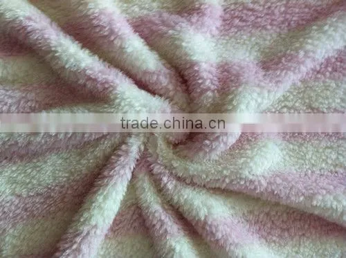 Fashion Long Pile Fleece Fabric For Garment Polyeater Long Pile Fabric