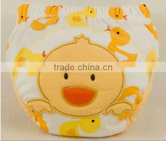 7 designs can choose baby underpants ,colorful original cotton baby Pants for summer ,cute design Baby Shorts,anti diaper urine