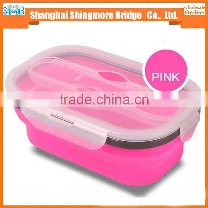 2017 alibaba china supplier hot sales good quality silicone bento lunch box