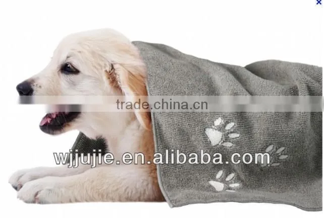 microfiber dog bathrobe,pet towel