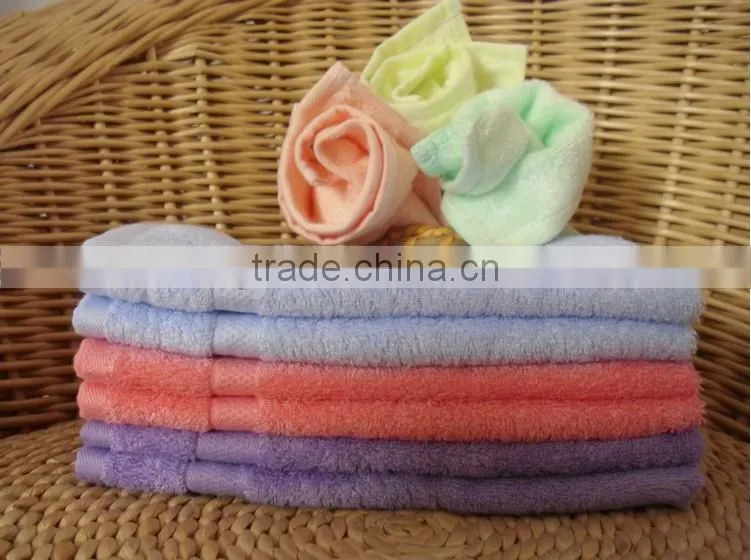 baby bamboo fiber towel weave towel (MME-1115)