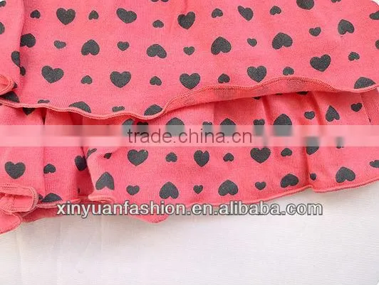 Baby girls dress cute heart pots princess pants 2014