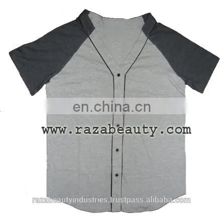 100% Cotton baseball/softball jersey/ free design with your own logo/full subliamted/100% polyester