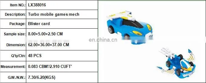 New toys for christmas 2015, Attractive deformation robot with different characters