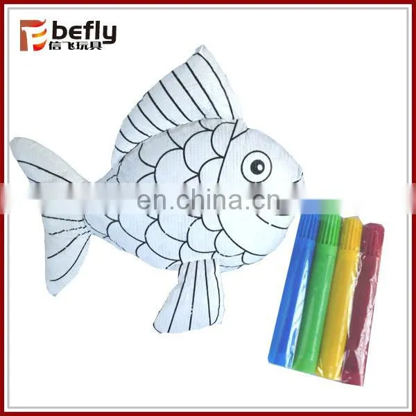 Children drawing toy cartoon doll