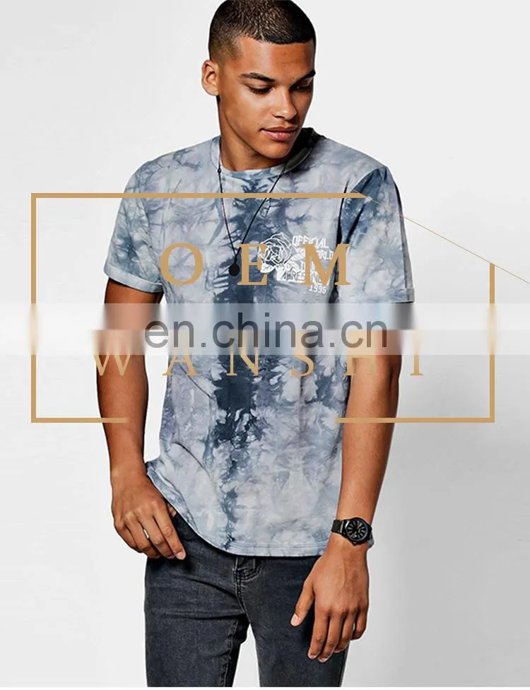 new design cheap casual short sleeve cotton custom print men t shirt