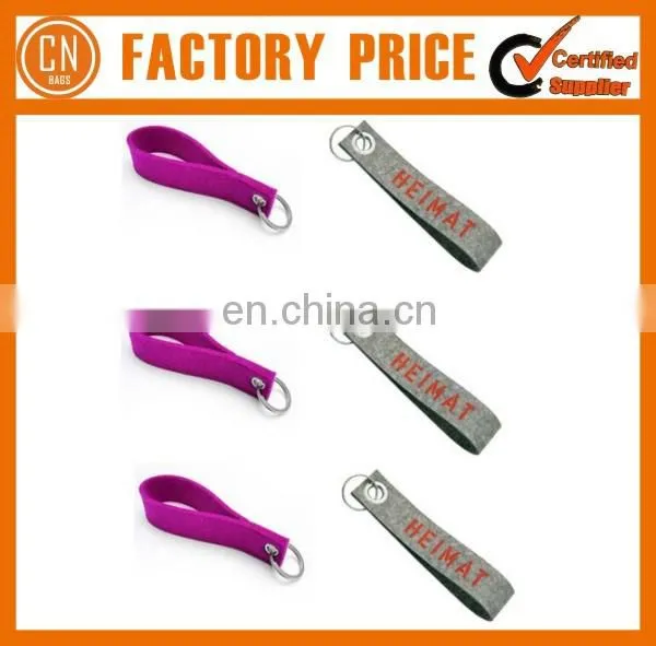 Custom Good Quality Wool Felt Keychain