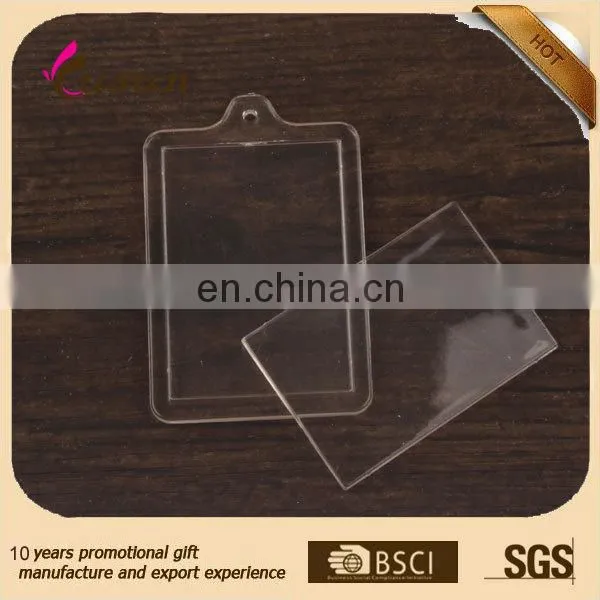 High quality blank acrylic plastic keychain