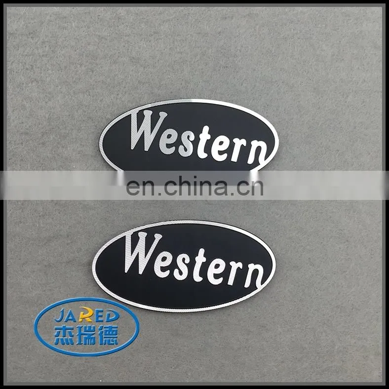 Fast delivery custom metal brand plates