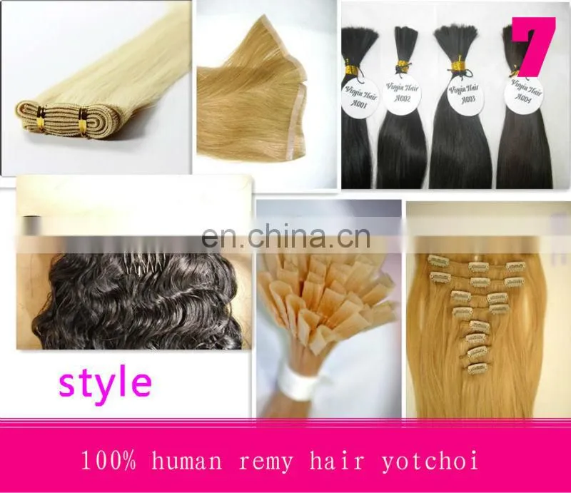 Hot sale factory cheap price high quality 100% human remy weaving hair