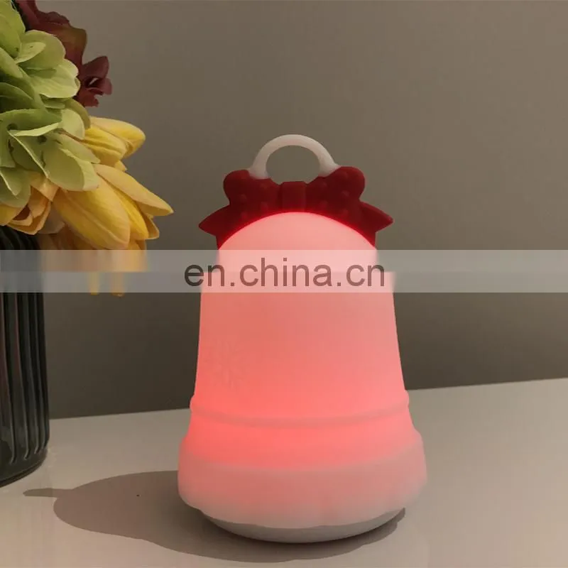 Wholesale silicone lamp cute animal silicone baby night light for kids