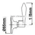 ANSI Grade 3 Tubular Lever Door Lock