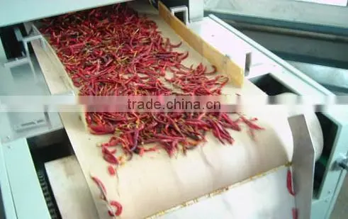 High efficient red chilli drying machine