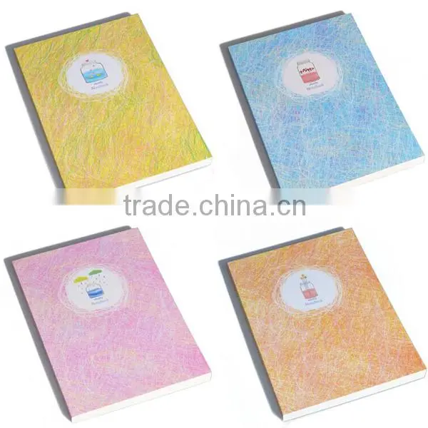 Planner notepad unique fancy ecercise notebook designer custom design print notebook softcover notebook