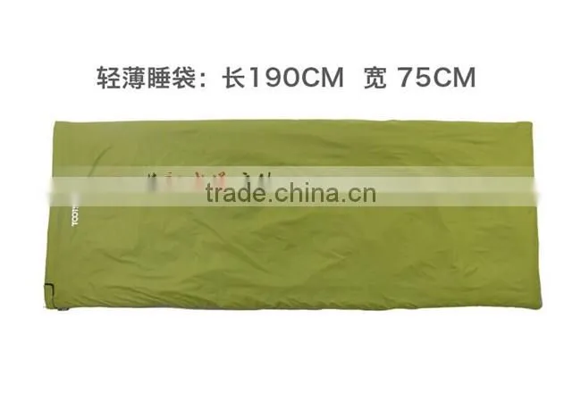 Portable Nylon Envelope Shape Ultralight Sleeping Bag 700g
