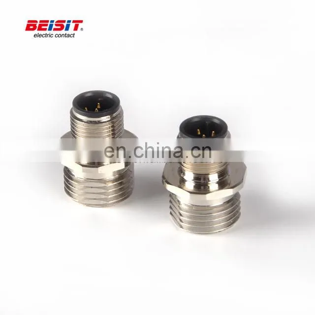 Beisit 12 pin Circular Connector M12 IEC 61076-2-101 For Automation Sensor