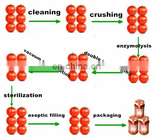Small model fruit Paste /Jam production line /equipment for fruit&vegetable pre-process machine