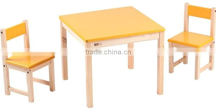 Wood Table Furnture , Children Study Table and chair