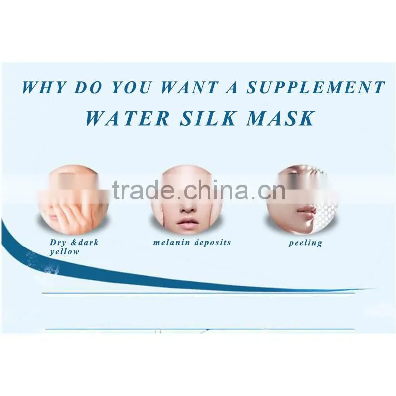 high quality silk face mask for whitening skin and whole effect hydrating