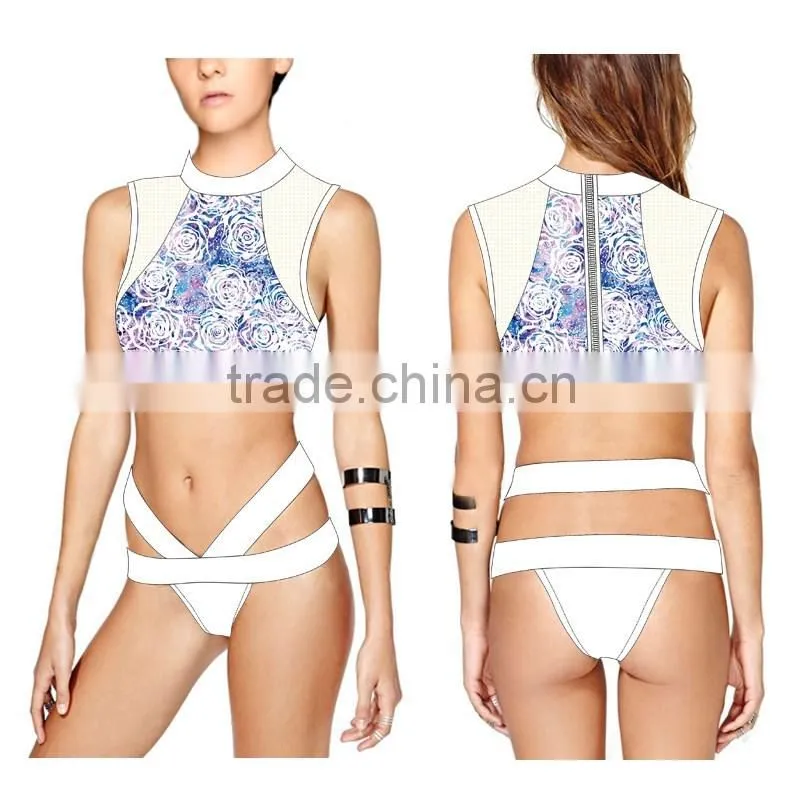 (ODM/OEM Factory)The latest advanced cutting digital printing good-looking young biki