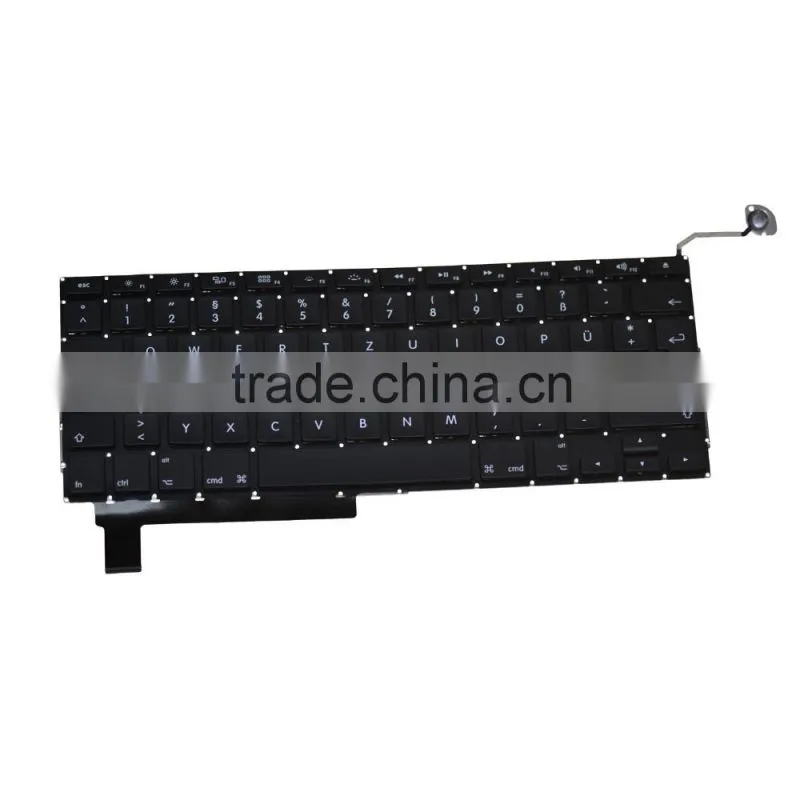 German Laptop keyboard Replacement For Macbook Pro 15" A1286 2008-2012