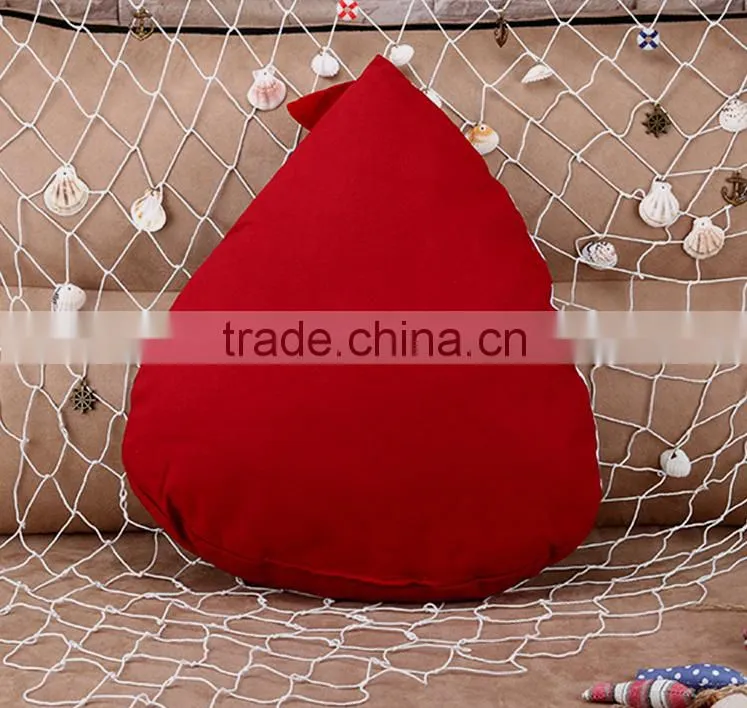 latest design fancy sailing boat cotton fabric cushion handicraft particular pillow made in China