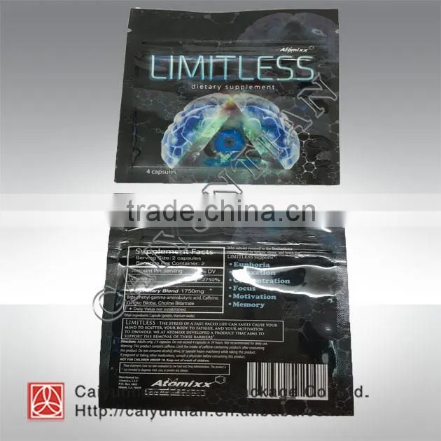 orange mask plastic packing bags / foil bags