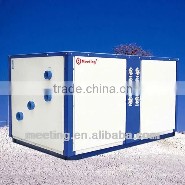 Meeting geothermal water air heat pump all climate heat pump 74kw, 100kw