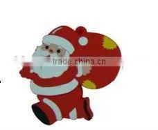 promotional Xmas/Christmas newest cartoon different shape usb pen drives