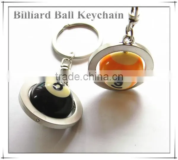 Strong Billiard keychain/ring