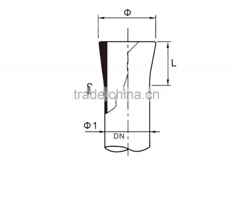 new transparent explosion proof glass pipe tubing
