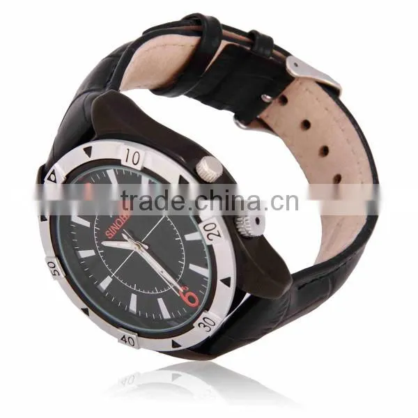 Fashion watch mini dv dvr HD 720P Waterproof leather Watch DVR spy camera digital hidden Camera HDW-01A