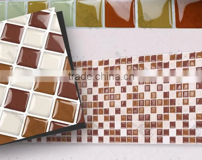 Yashi Removable waterproof kitchen tile sticker for wall decoration