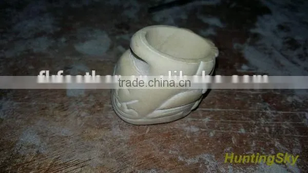 Archery RingTraditional Handmade Antler Thumb Ring For Bow And Arrow Shooting