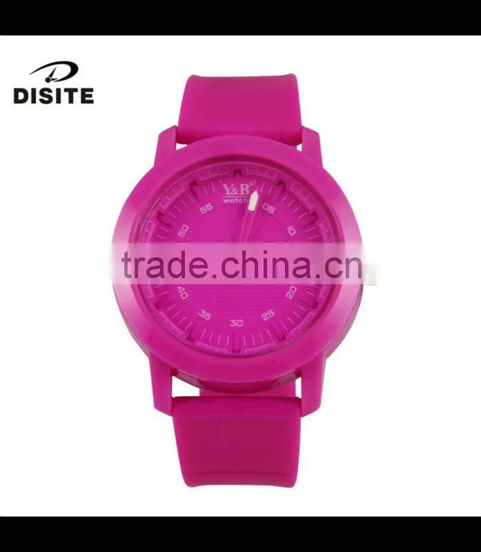 Best selling coulorful kids silicon comfortable wear watch made in china