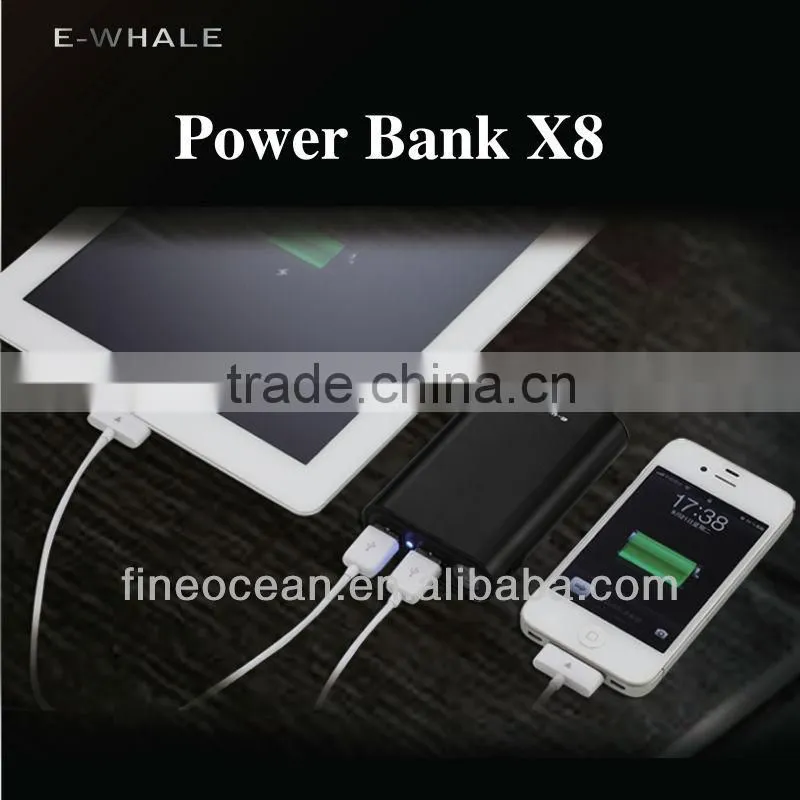 Portable E-warmer Mobile Power Bank Charger 6000mAh X8