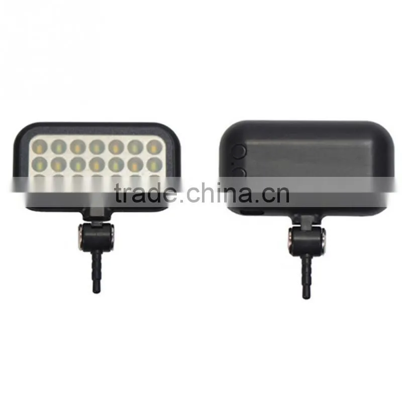 Video Light Ultra-thin Mini LED Flash Light with 21 LED LEDs Lamp Beads Integrated Fill Lights for Selfie Mobile Phone