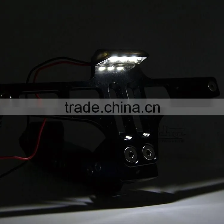 BJ-LPL-039 Replacement Aluminum Sport Bike Universal LED License Plate Bracket Light