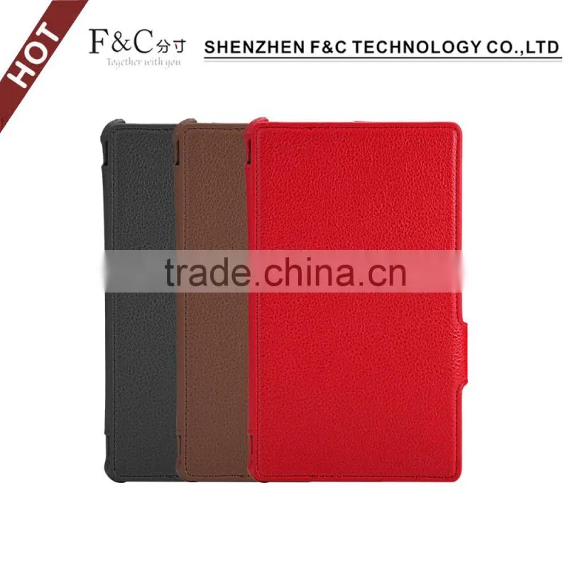 High quality anti-shocked leather case cover for ASUS ZenPad C 7.0 with multiple view angles