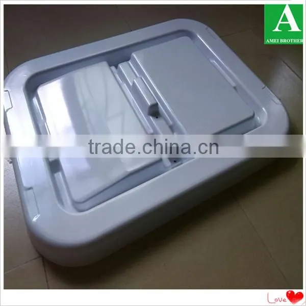 Factory made square black hard machine hose of vacuum forming