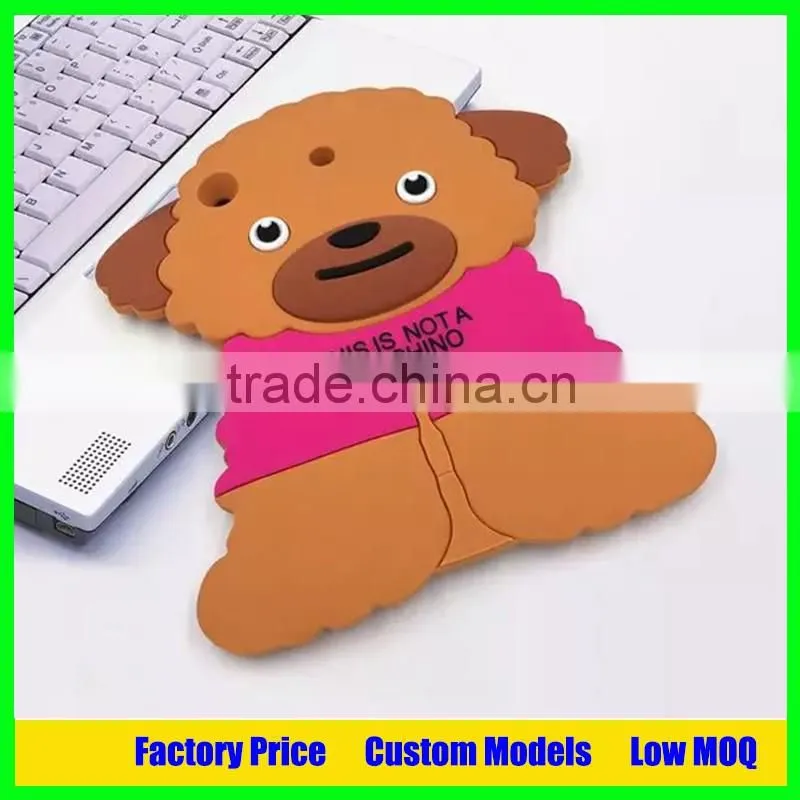 Lovely dog Silicone phone case for iphone 6 6plus cell phone case cover