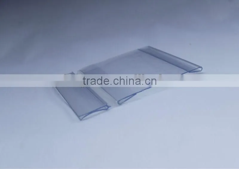 shelf talker with hinge