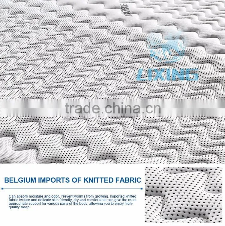 Chinese Pocket Spring Super Soft Foam Latex Bed Mattress