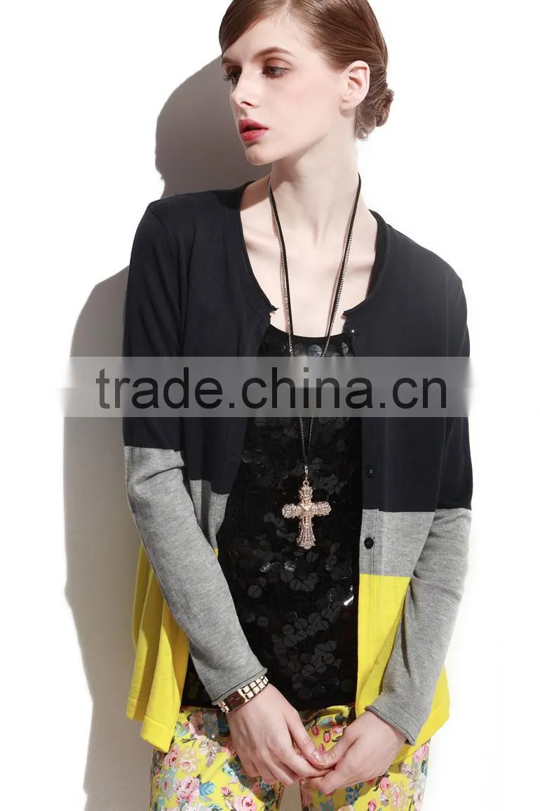 OEM Ladies Knitted Manufacturer Chenille Cardigan Manufacturer